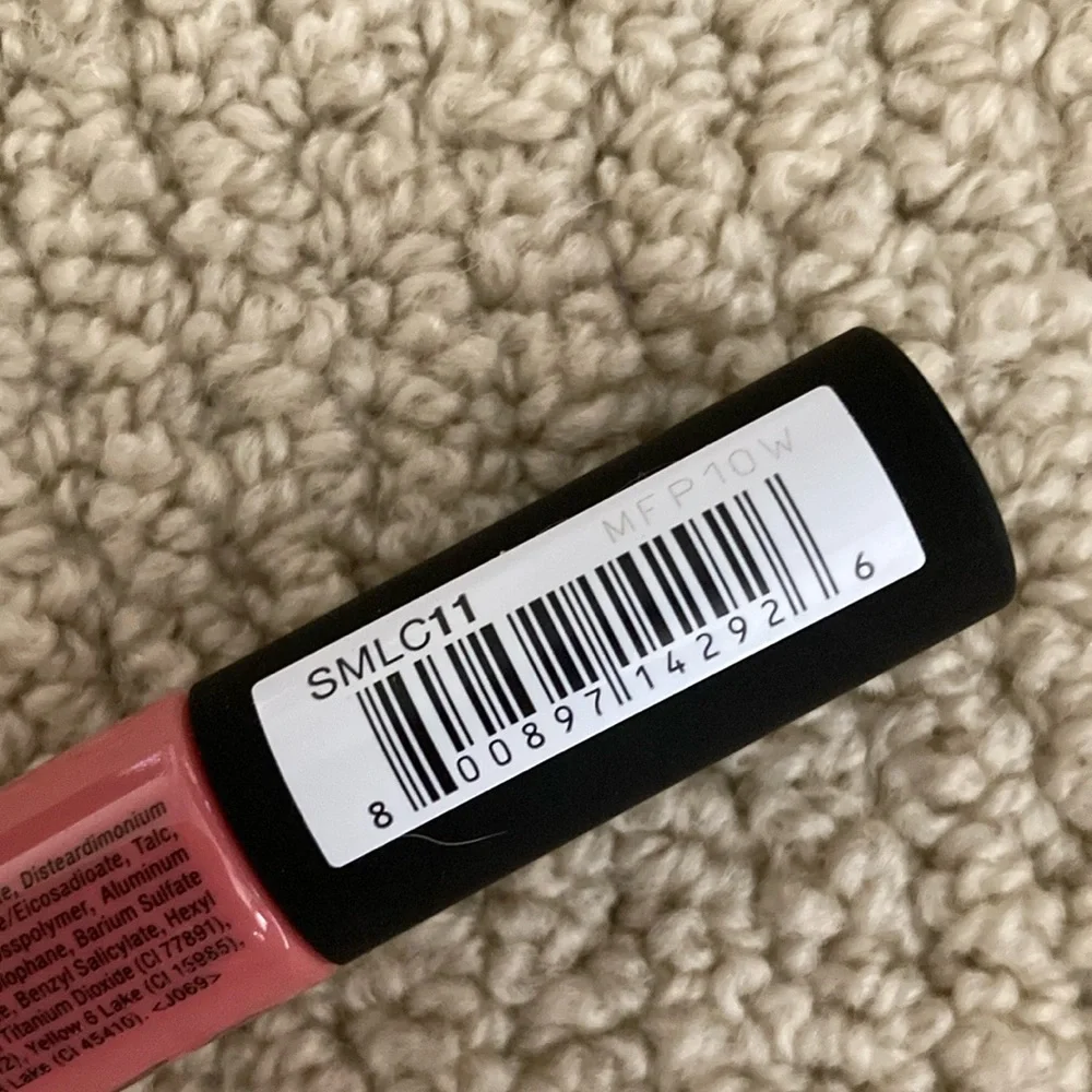 NYX Soft Matte Lip Cream SMLC11 Milan 0.27 fl oz Mini Lipstick Pink Gloss